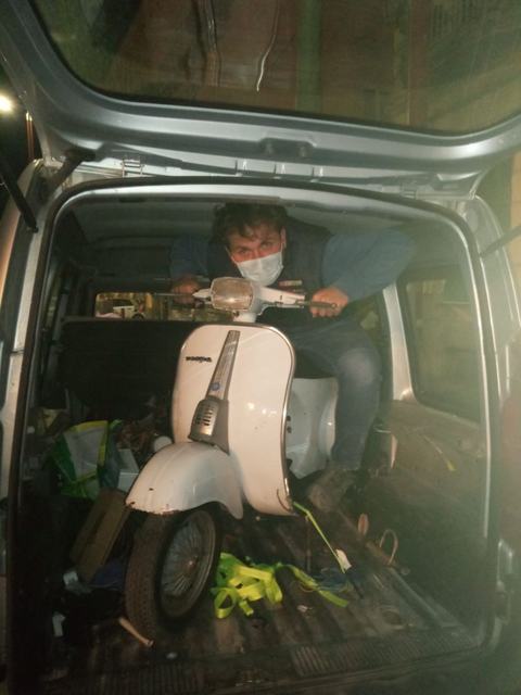 Restauro Vespa 50 Special – Alessandro Malatesta
